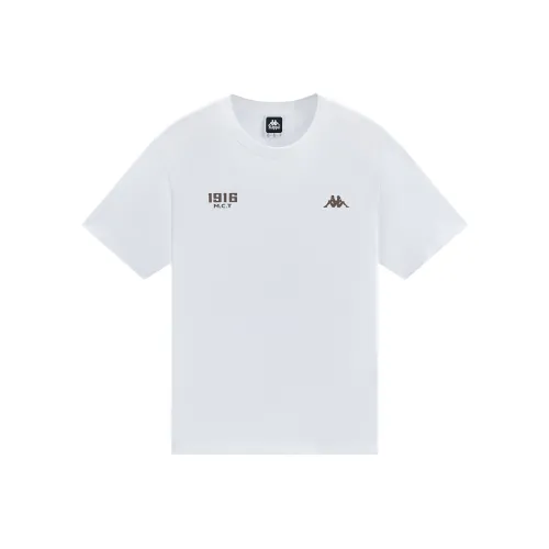KAPPA 1916 Series Отбеленный 001 Мужская T-Рубашка