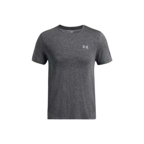 Under Armour Бесшовный UA Бесшовный T Рубашка Мужская TETRA Серый