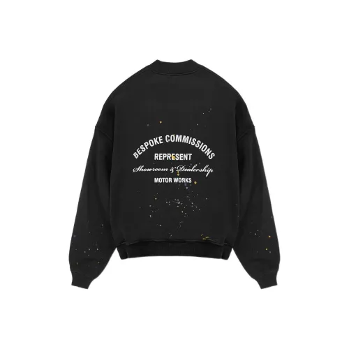 REPRESENT Черные Мужские Свитшоты