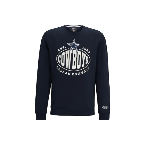 Hugo Boss Джинсовый Синий Мужские Свитшоты
