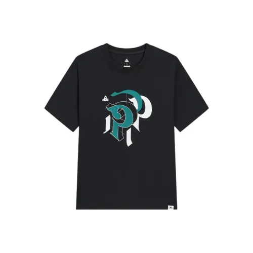 PEAK Мужские черные футболки