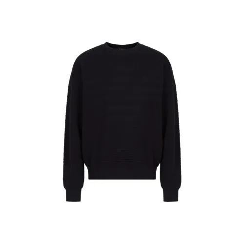 EMPORIO ARMANI Черные Мужские Свитшоты