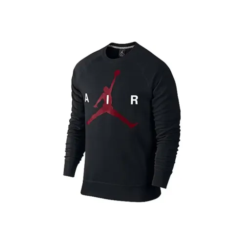 Jordan Свитшот Мужской Черный Красный