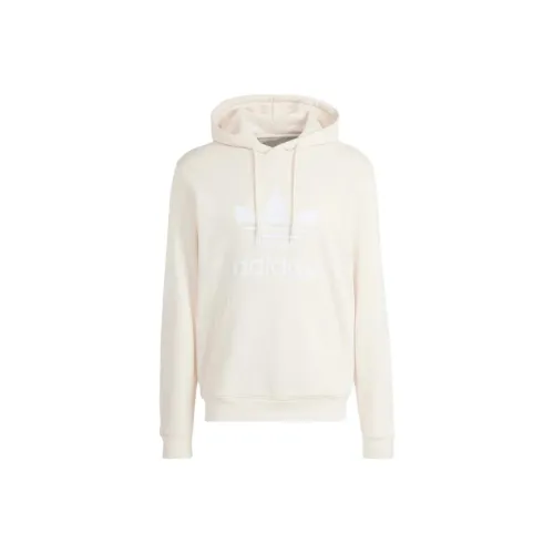 Adidas Originals ADICOLOR Classics Trefoil Hoodie Sweatshirt Men's White