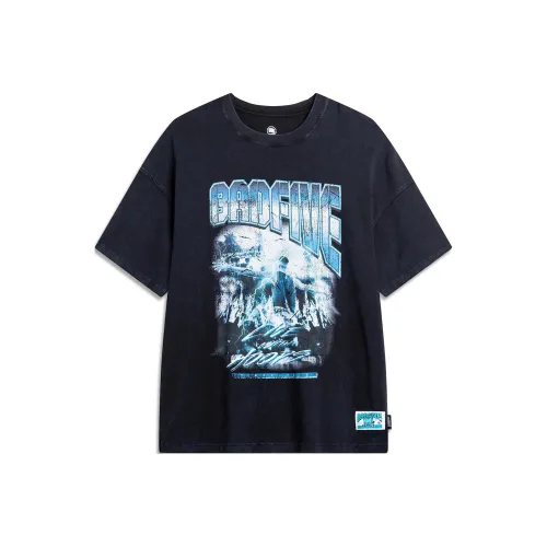 LINING BADFIVE Мужская Черная Футболка