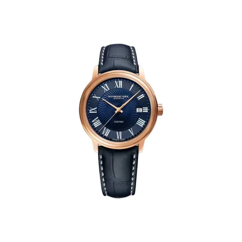 Raymond Weil Автоматический Механический Механизм Мужские Часы 39,5 мм Синий