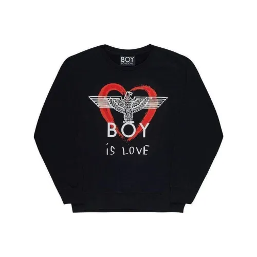Boy London FW22 Свитшот Унисекс Черный