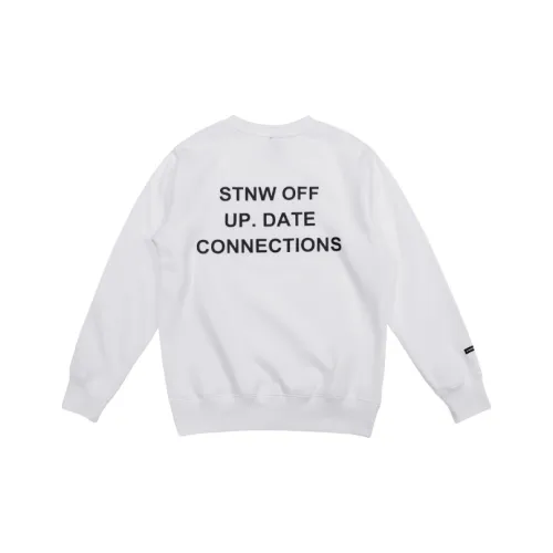 STNW Круглый вырез Большой размер Толстовка Унисекс