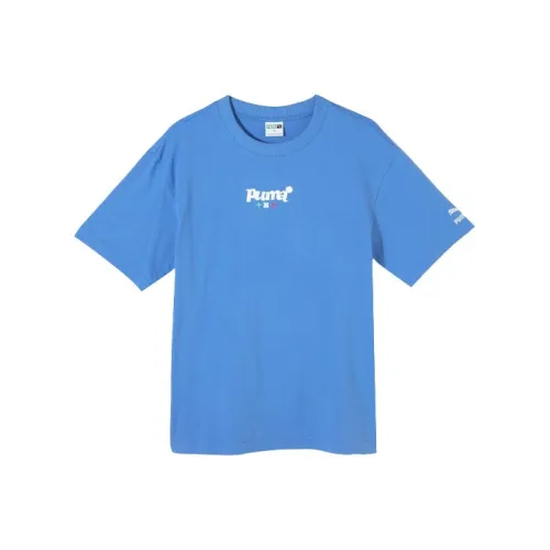 PUMA SWXP DREAM PACK Небесно-голубой Мужской T-рубашки
