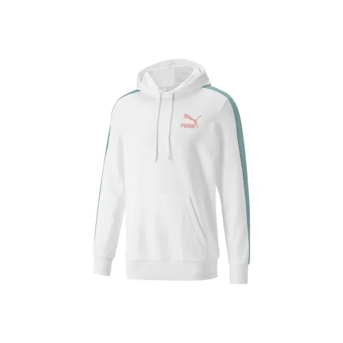 PUMA T7 Белый Мужской Свитшот