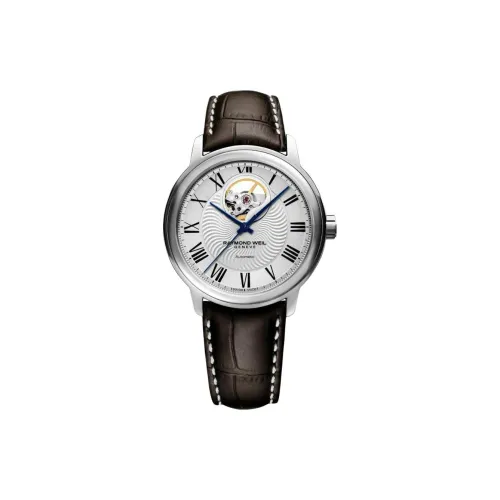Raymond Weil Автоматический Механический Механизм Мужские Часы 39,5 мм Серебряный