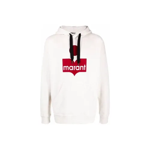 ISABEL MARANT Экрю Мужские Свитшоты