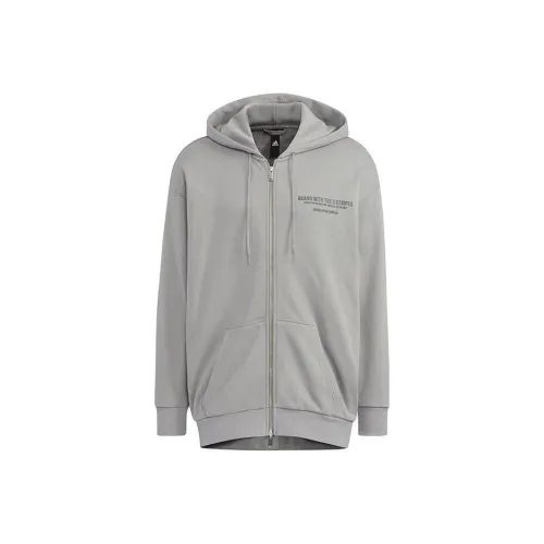 Adidas Толстовка Мужская Светло-Серый