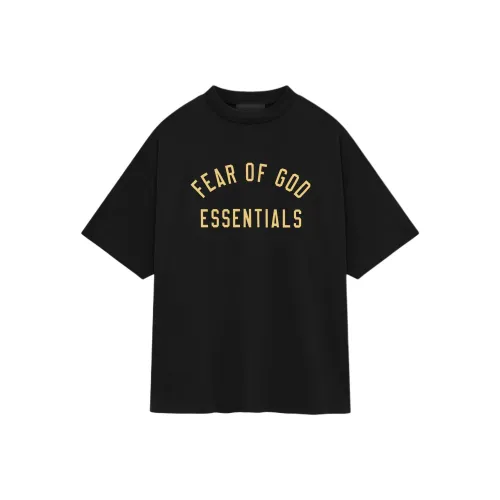 Fear of God ESSENTIALS Обсидиан Черный/Черный Мужская Рубашка