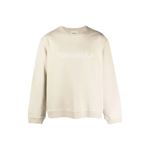 NANUSHKA Свитшот Унисекс Бежевый