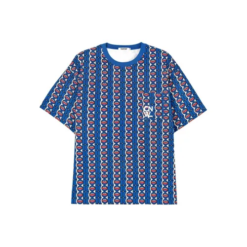 CANOTWAIT_ Синяя унисекс футболка