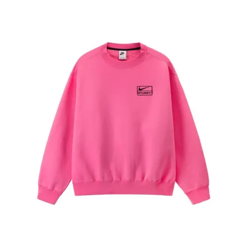 Nike x Stussy Толстовка Версия для США Унисекс Розовый
