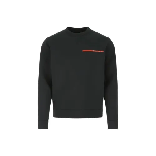 PRADA Мужские черные свитшоты