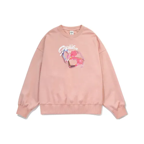 Guuka Толстовка Унисекс Темно-розовый