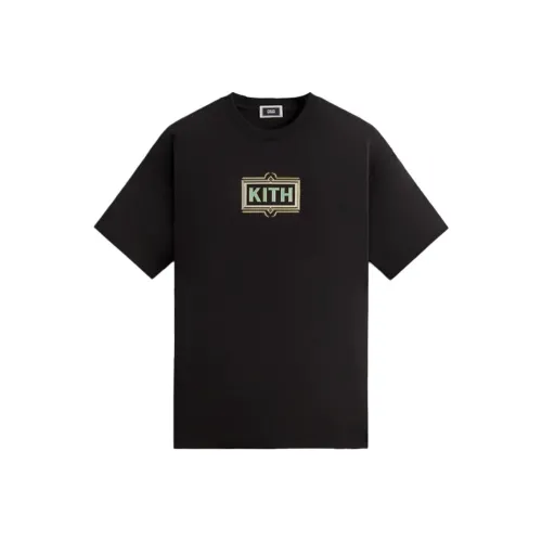 KITH Collaboration Мужская Черная T-Рубашка