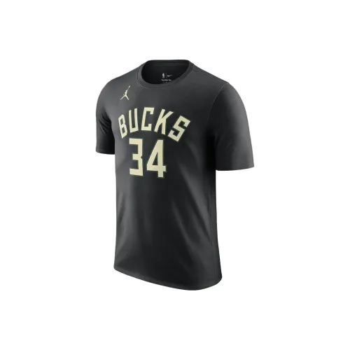 NBA Milwaukee Bucks Jordan T-Shirt Men's Black