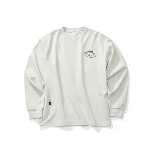 Nautica White Sail Длинный рукав круглый вырез рубашка унисекс