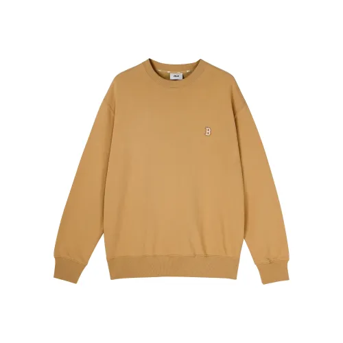 MLB Свитшот Осенний Унисекс Бежевый Желтый