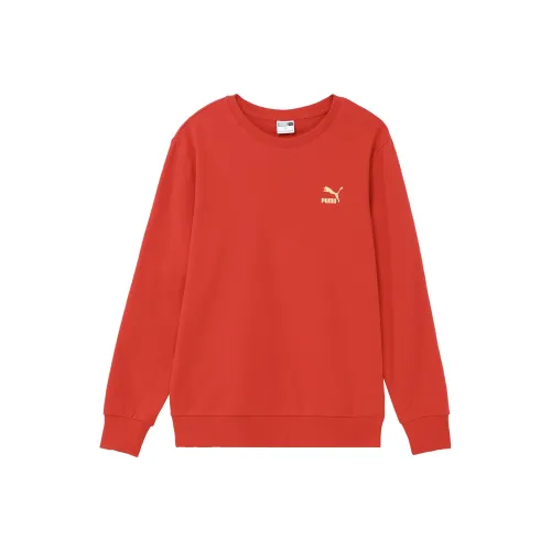 PUMA Красный Унисекс Свитшоты