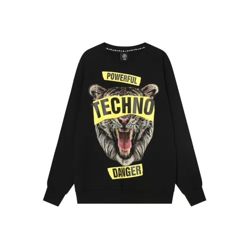 TCH Черный Унисекс Свитшоты