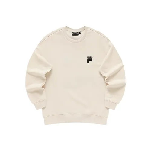 FILA FUSION FOB Series Пшенично-сливочный Унисекс Свитшоты