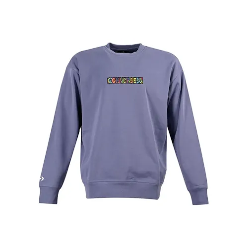 Конверс Фиолетовый Унисекс Свитшоты