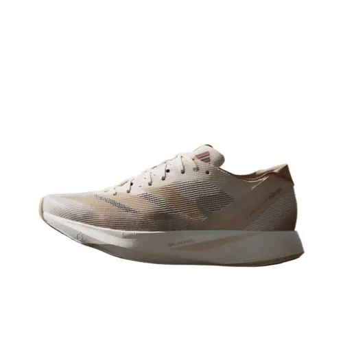 Adidas Adizero Takumi Sen 10 Low Топ Беговые кроссовки Женские Белый Розовый