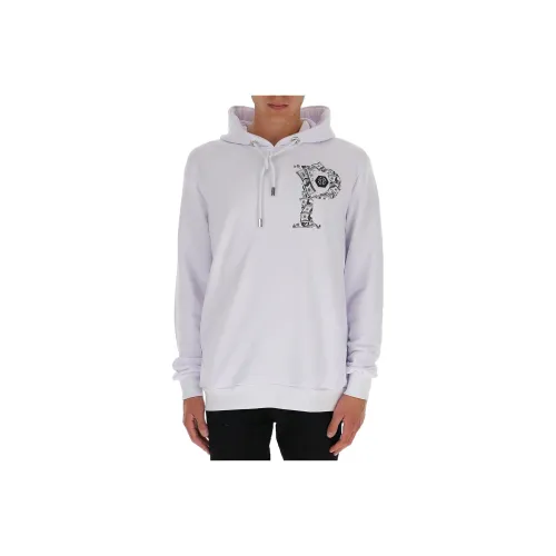 PHILIPP PLEIN Белый Мужской Свитшот