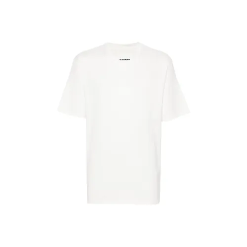 JIL SANDER Белая Мужская T-рубашка