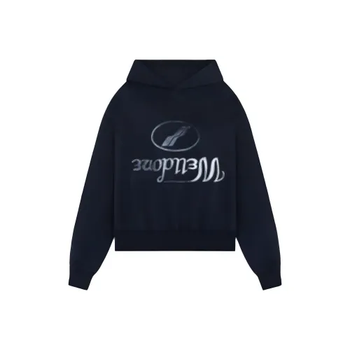 WE11DONE Толстовка Унисекс Морской Синий