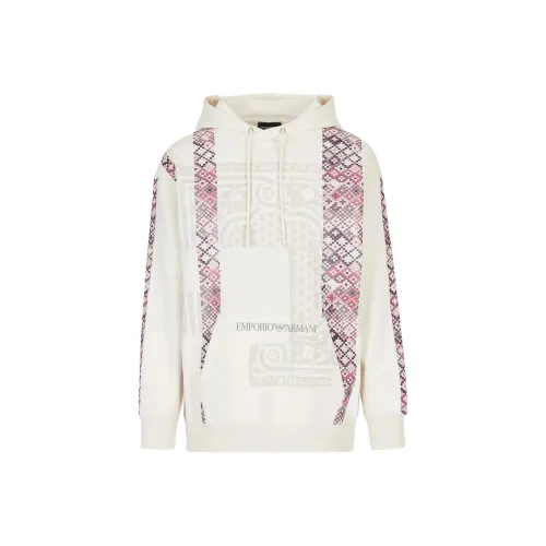 EMPORIO ARMANI SS22 Толстовка Мужской Белый