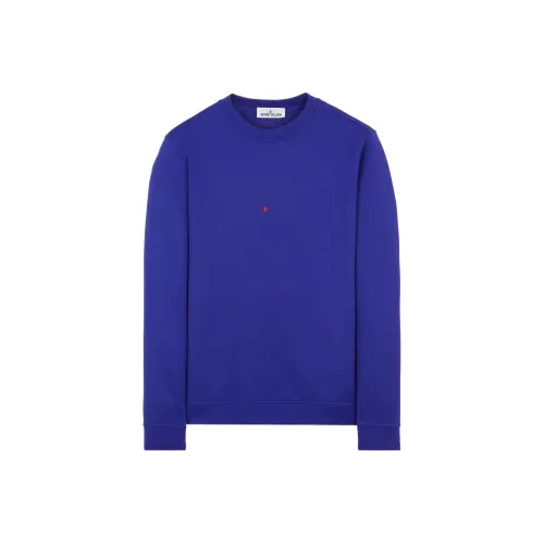 STONE ISLAND Свитшот Мужской Синий