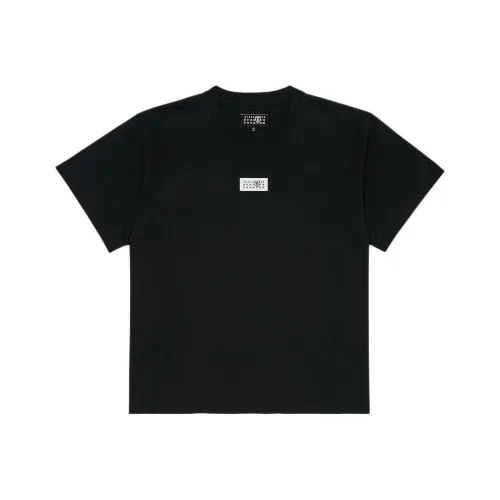 MM6 Maison Margiela совместная черная мужская рубашка T
