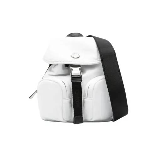 Moncler Нейлоновая Сумка через плечо Мини Женская Белая