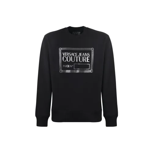 VERSACE JEANS COUTURE Черные Мужские Свитшоты
