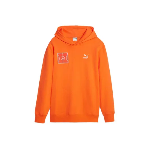 PUMA Толстовка «Icons Of Unity» CLASSICS Толстовка Унисекс Оранжевый