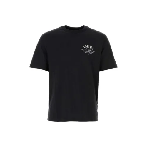 AMIRI Мужские черные футболки