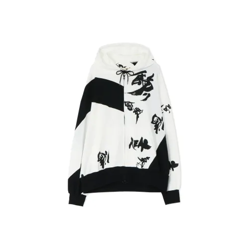 Yohji Yamamoto Белый Унисекс Свитшоты