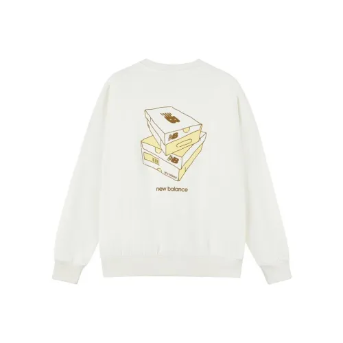 New Balance совместный бренд Бежевый Мужской Свитшот