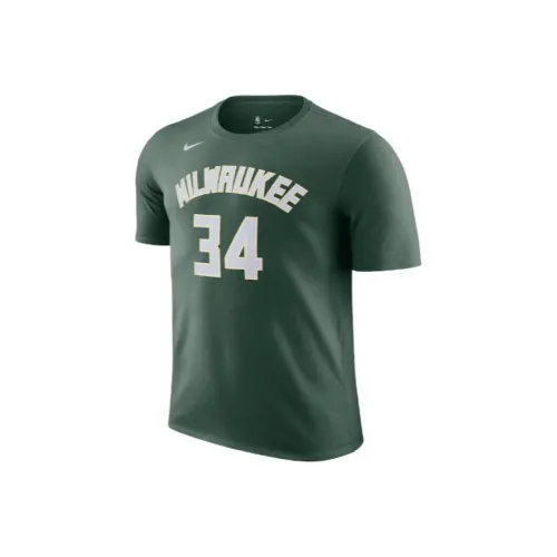 NBA x Nike Milwaukee Bucks T-Shirt Мужской Зеленый