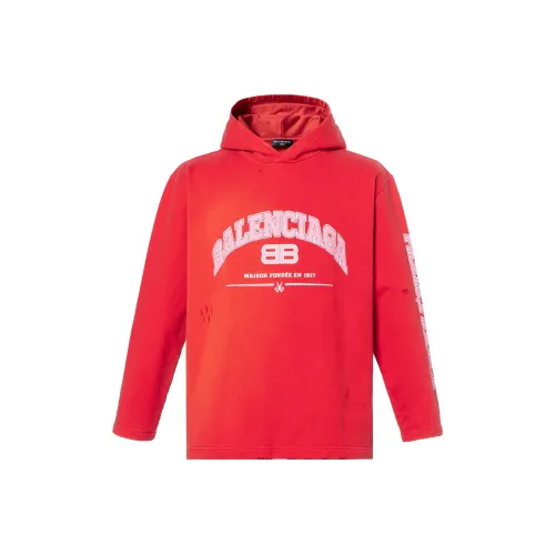 Balenciaga SS22 Толстовка Мужской Красный