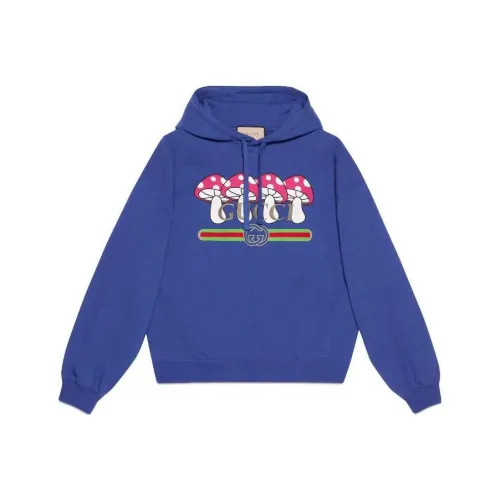 GUCCI Синий Мужской Свитшот