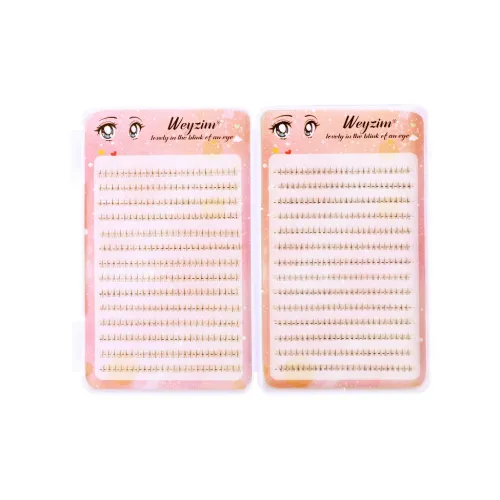 Weyzim Покрытые Маленькие Клеевые Искусственные Веки Версия