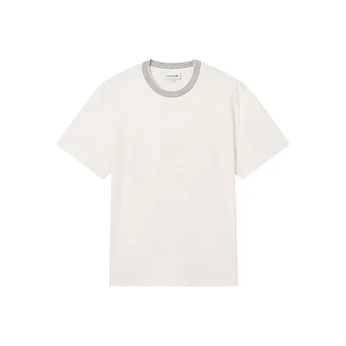 Рубашка LACOSTE Collaboration SS25 T Мужская Теплая Белая