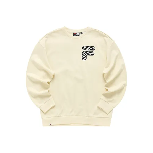 FILA FUSION TOKYO STUDIO Винтажный Белый Унисекс Свитшоты